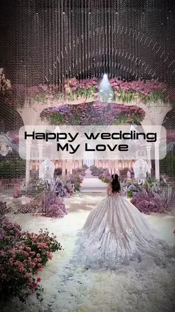 Happy wedding slow