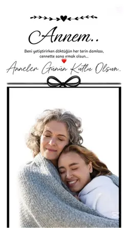 Benim şansım annem