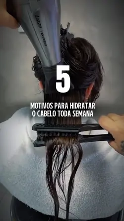 Hidratação capilar 