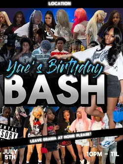 Birthday Party Flyer