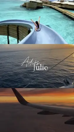 Adiós julio…