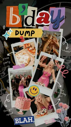 birthday dump