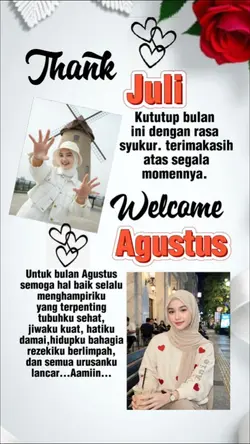 Welcome Agustus