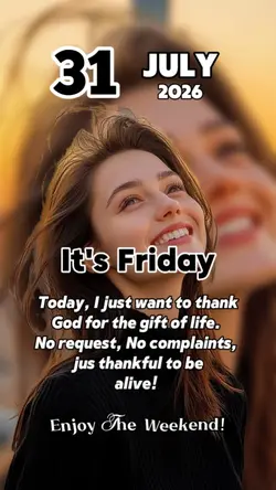 it's Friday