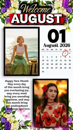 Welcome August 2026