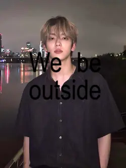 outside