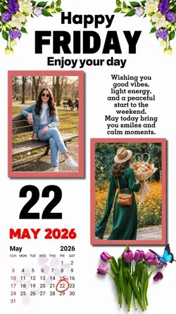 Friday 22 May 2026