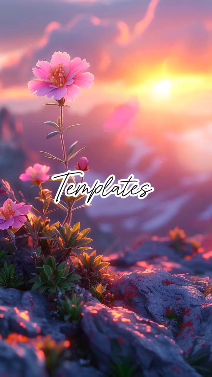 capcut template cover