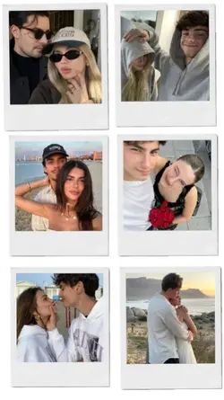 Polaroid Couple