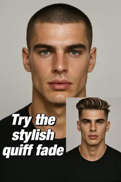 AI Quiff Fade