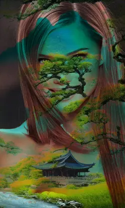femme arbre 