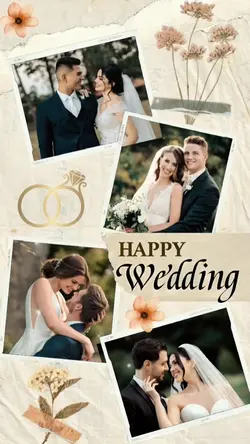 frame photo wedding 