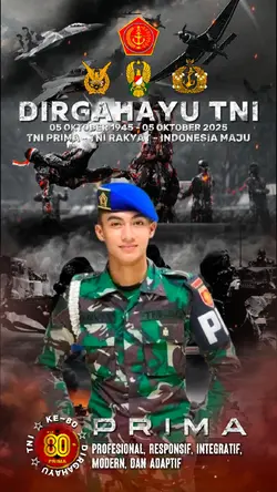 DIRGAHAYU TNI KE 80