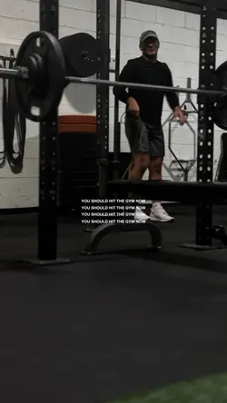 Hit the gym now