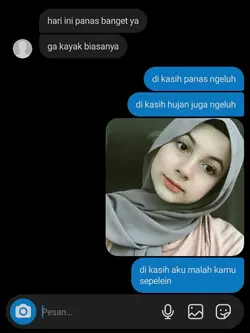 di kasih aku malah