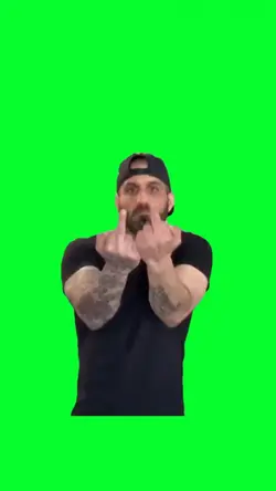 wop wop mid finger