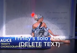 Trinity's solo! 