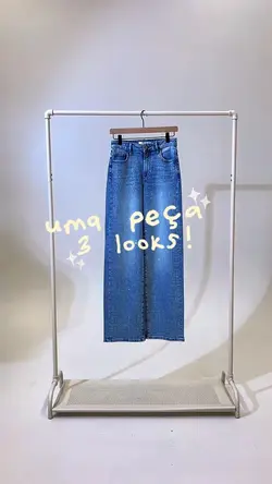 Uma peça, 3 looks