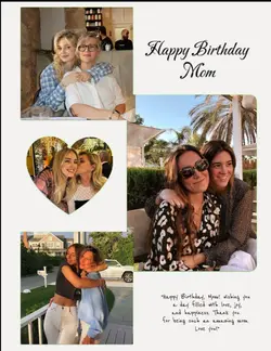 Happy birthday mom
