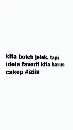 kita boleh jelek