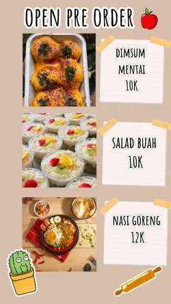 open po makanan