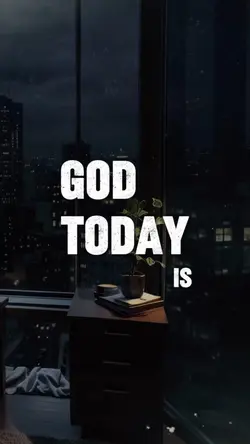GOD TODAY IS SUNDAY