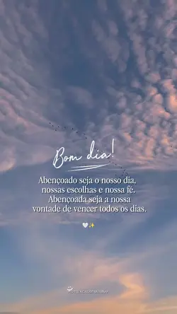 Abençoado seja...