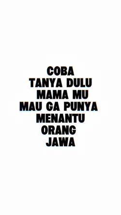 MAU GA PUNYA MENANTU