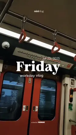 Friday Workday Vlog