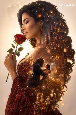 La rose et le regard