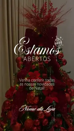 ESTAMOS ABERTOS 