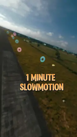 1 minute slow motion