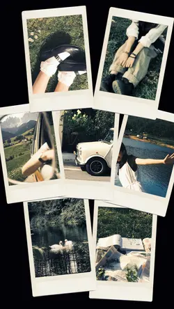7 frame polaroid 