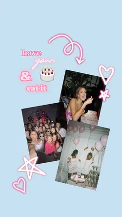 birthday template 💞
