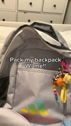 Pack backpack W/ me