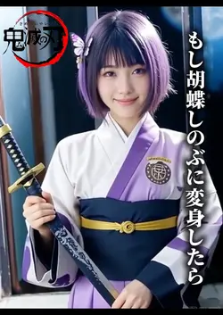 もし胡蝶しのぶに変身したら