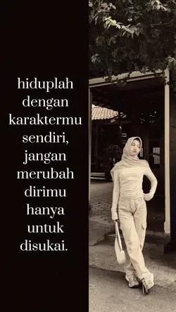 hiduplah dg karakter