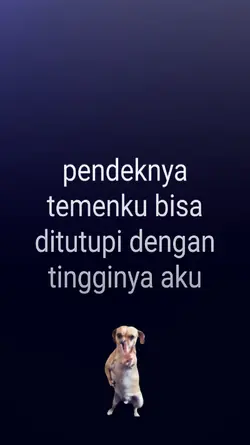 pendeknya temenku