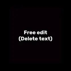 Free edit