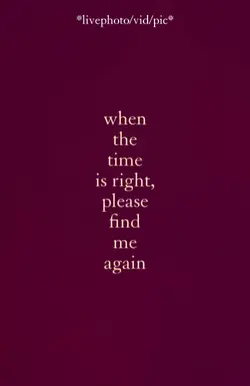 find me again