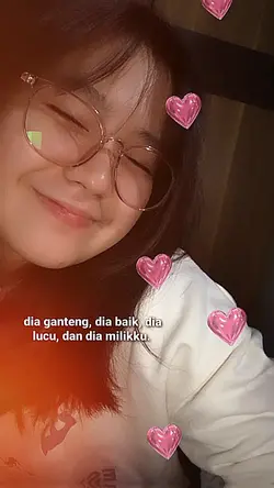 dia ganteng,dia baik