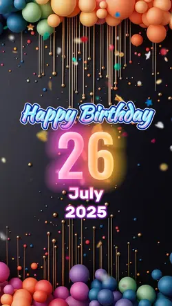 hbd 26 july 2025