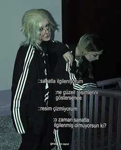 sanatla ilgileniyorm