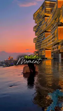 Holiday moment