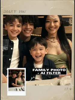 Famili photo - AI
