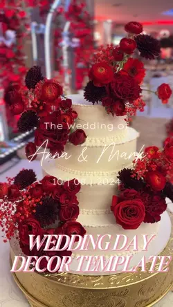Wedding day decor