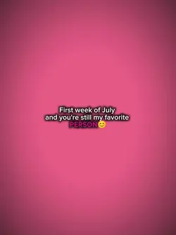 first week of july