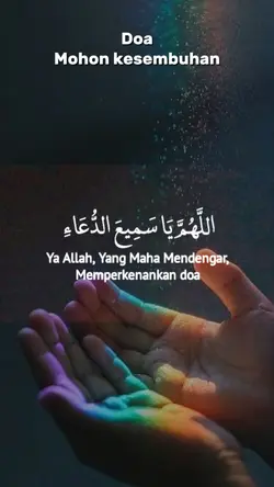 Mohon kesembuhan