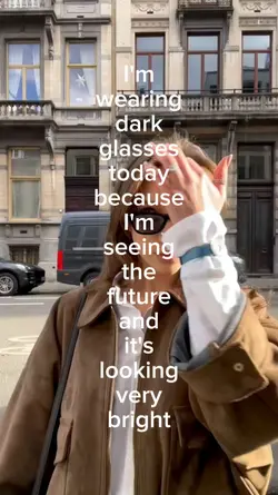 dark glasses today