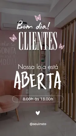 Bom dia clientes